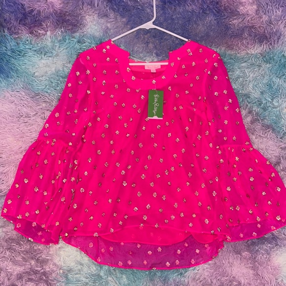 Brand New!! Lilly Pulitzer Amory Top💖 - Picture 2 of 4